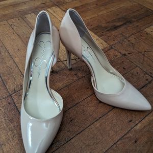 Nude Jessica Simpson heels size 6.5